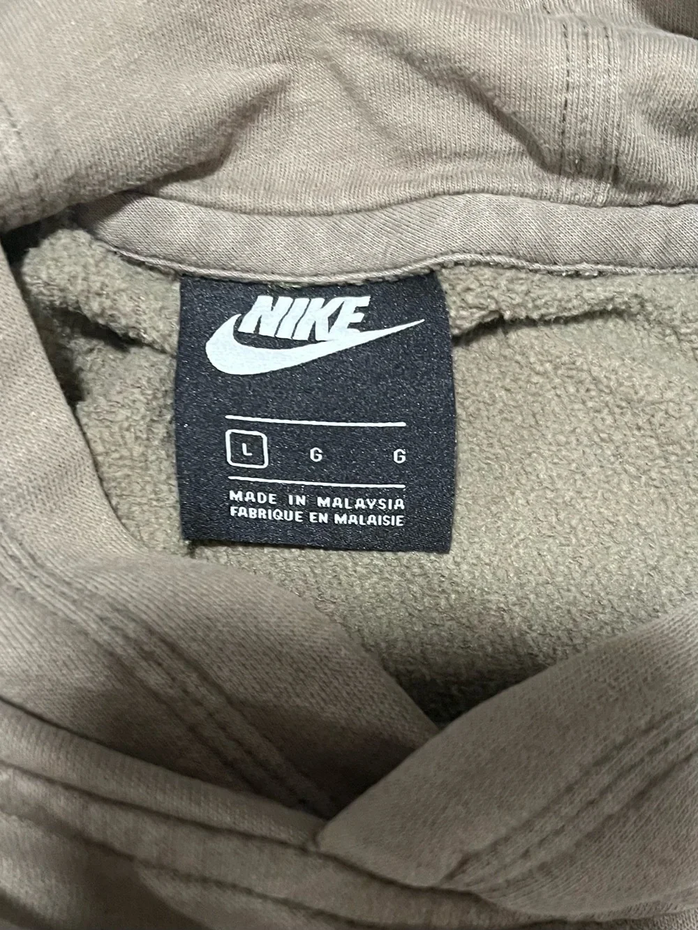 Nike Boys Hoodie Sweatshirt, Size Large Green - Picture 5 of 9
